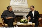 Russlands president Medvedev på besøk hos Raúl Castro i januar 2009. Offisielt foto fra kremlin.ru
