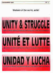Unity and Struggle